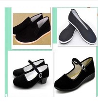 Zhongshan Clothing Black Men And Women Cloth Shoes Children Adults Performances Dance Gifts Instrument Shoes 54 Youth Sports Performance Shoes