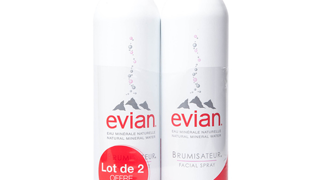 Evian 天然矿泉水喷雾