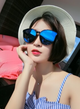 新款明星同款情侣个性反光墨镜