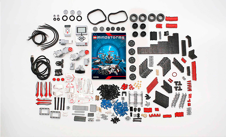 全新乐高积木LEGO 31313 Mindstorms EV3第三代机器人套装家庭版-图2