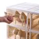 Foldable installation-free shoe box storage