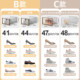 Thickened transparent shoe box with hard back cover and strong load-bearing capacity