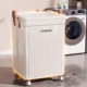 Foldable laundry basket for home use with dustproof cover