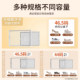 Thickened transparent shoe box storage box with strong load-bearing capacity