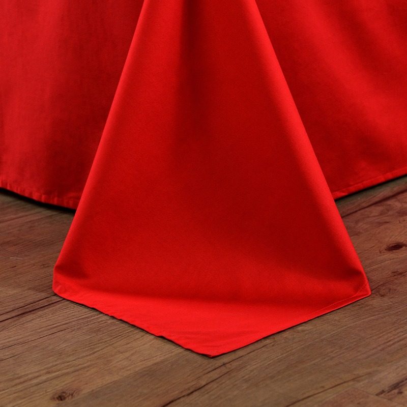 富安娜红色纯棉结婚四件套新婚大红六件套婚礼陪嫁婚庆床上全套装,淘宝优惠券,粉丝福利购,淘宝优惠卷