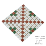 Бассейн, дорожная нескользящая розовая синяя белая стеклянная мозаика