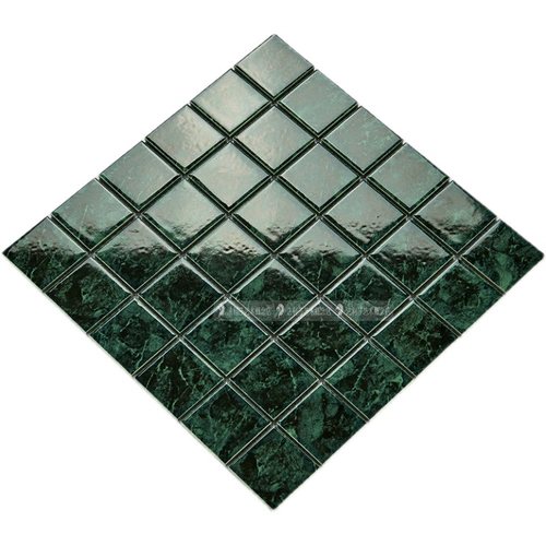 Уличная мозаика, нескользящий зеленый бассейн