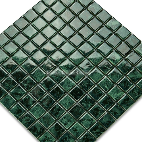 Уличная мозаика, нескользящий зеленый бассейн