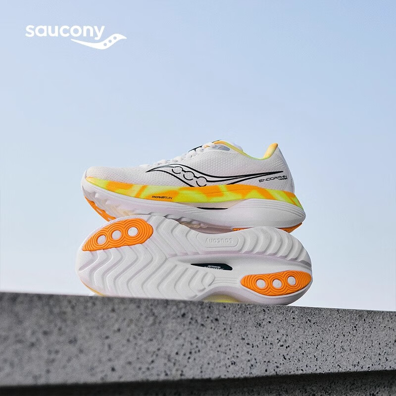 Saucony索康尼啡训ENDORPHIN TRAINER男女训练减震透气运动跑步鞋 - 图0