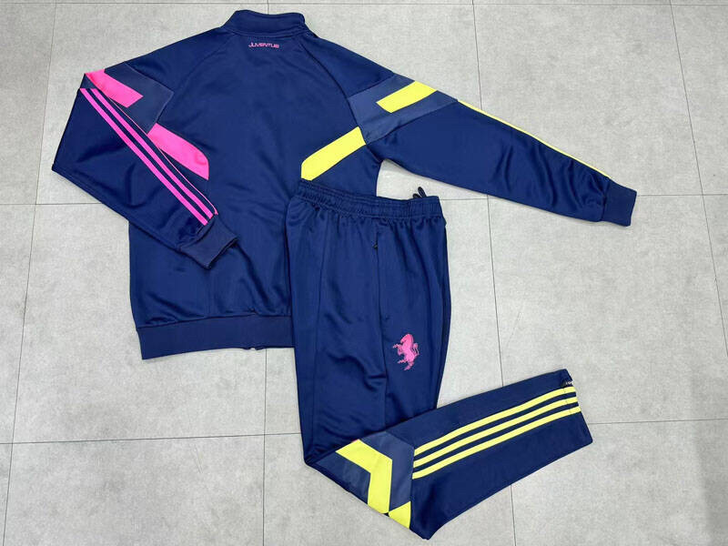 宝蓝荷兰长袖球衣秋冬2425拉链足球训练出场服男高领运动热身踢球