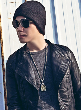 关公佛牌项链男个性潮人霸气钛钢