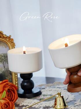 【娜塔莎】香薰蜡烛氛围感小众法式风摆件朋友生日礼物Green Rose