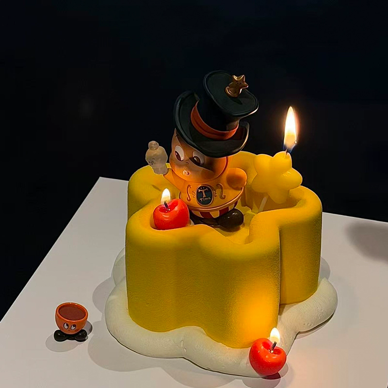 来自星星的礼物星星人儿童生日蛋糕装饰摆件樱桃蜡烛慕斯甜品装扮,淘宝优惠券,粉丝福利购,淘宝优惠卷