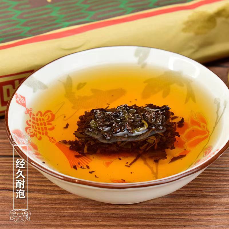 黑茶湖北赵李桥羊楼洞川字牌1500克青砖茶内蒙砖茶煮奶茶专用藏茶-图2