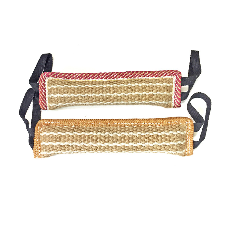 Dog supplies training stick chewing hemp stick interactive dog training pure hemp chewing stick dog training supplies dog training equipment large size