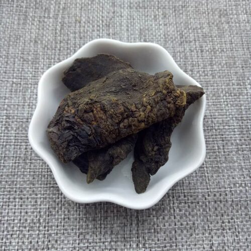中药材熟大黄 正品 500g 免邮酒制大黄粉另售白术泽泻荷叶熟大黄 - 图2