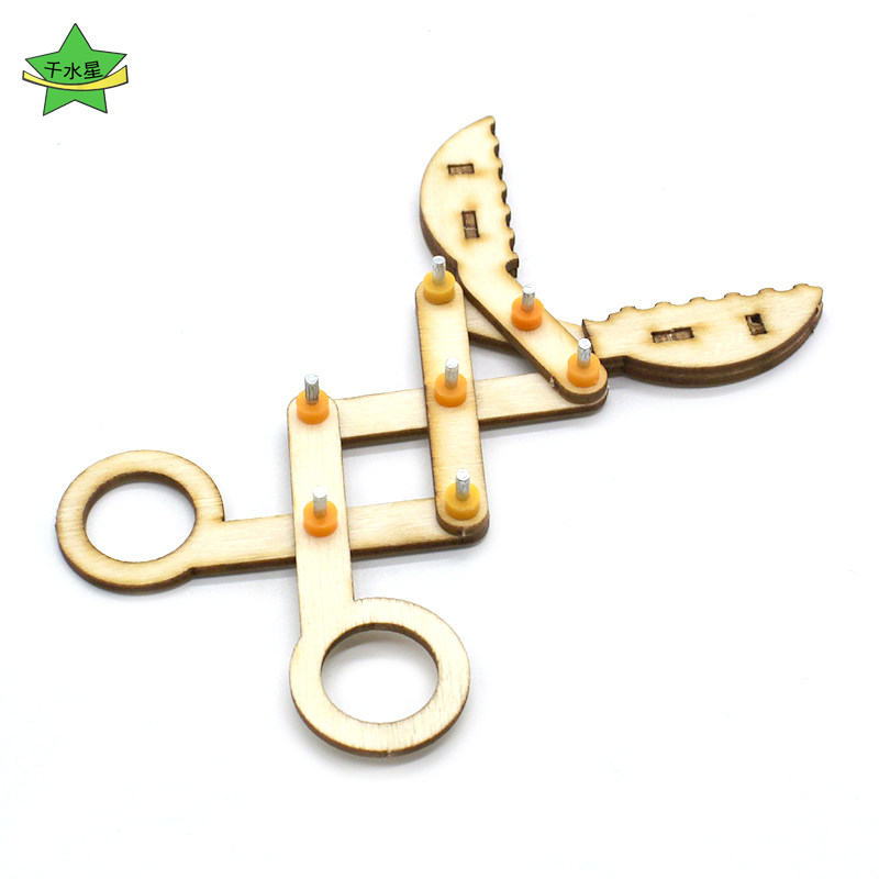 [YM3]拼装机械手1号学生创意diy科学实验迷你模型木质手工材料包,淘宝优惠券,粉丝福利购,淘宝优惠卷