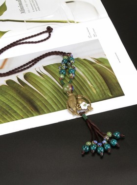 挂件水晶装饰品长款毛衣链包邮