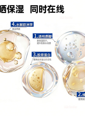 日本直邮乐敦SKIN AQUA彩虹隔离防晒霜妆前乳面部身体提亮多色