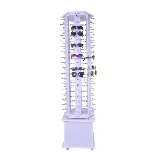 Rotating push-pull sunglasses glasses display stand prop display cabinet