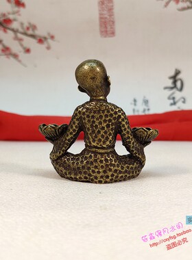 实心烛台倒流香手把玩件