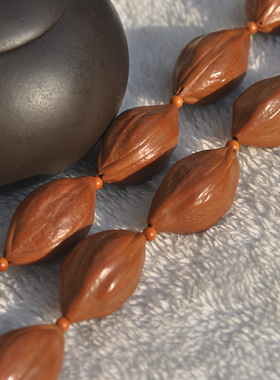 去白霜抛光原皮四花橄榄核老核