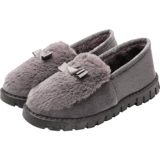 Обувь для волос с луком женская мода Универсальная мягкая дно анти -скользящие плоские плюс