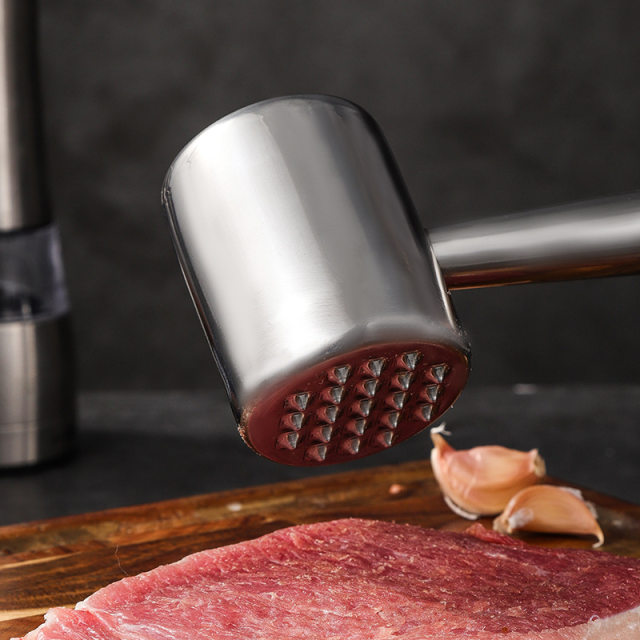 ສະເຕກສະແຕນເລດ Beating Household Artifact Loose Meat Pin