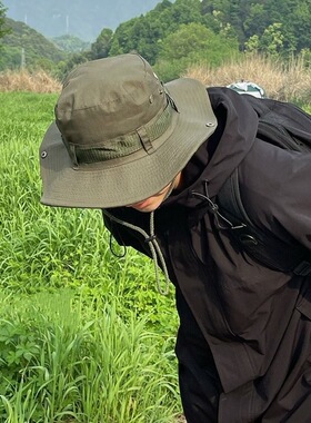 露营渔夫帽男款春夏薄款出游遮阳