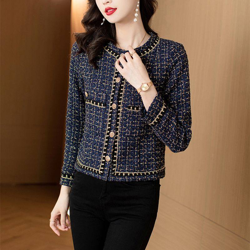 洋气小香风外套女春秋2025新款气质时尚休闲短款女士开衫秋装上衣,淘宝优惠券,粉丝福利购,淘宝优惠卷