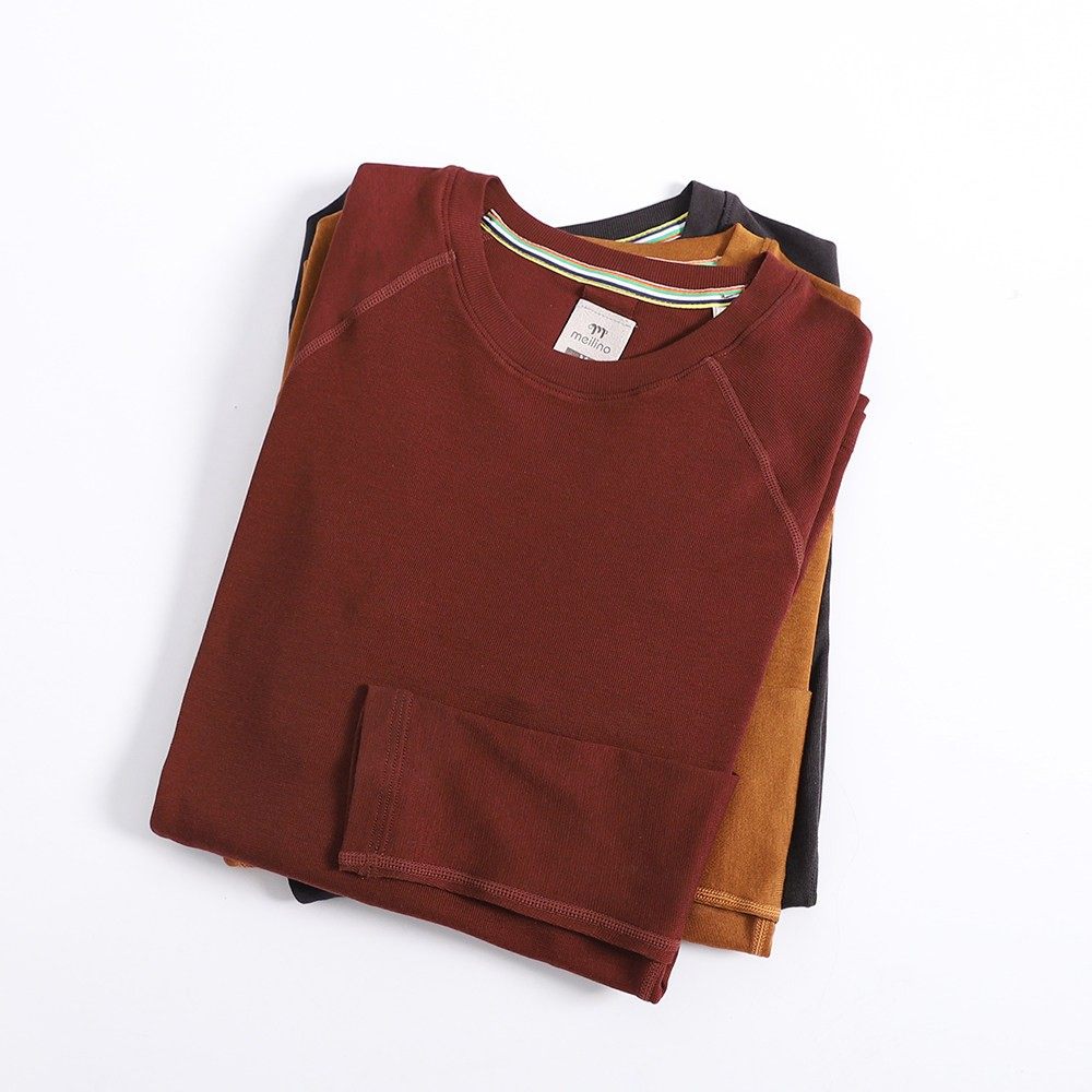 户外天丝美利奴羊毛速干衣女长袖轻薄内衣跑步运动圆领打底衫28.1,淘宝优惠券,粉丝福利购,淘宝优惠卷