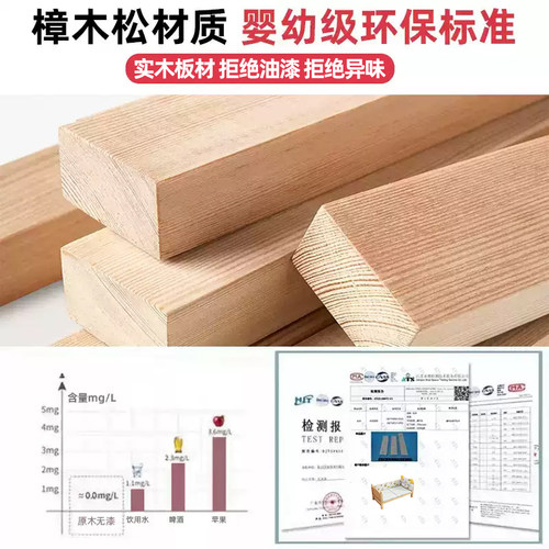 实木拼接床婴儿床定制床边宝宝床大人可睡单人儿童床加宽大床神器 - 图3