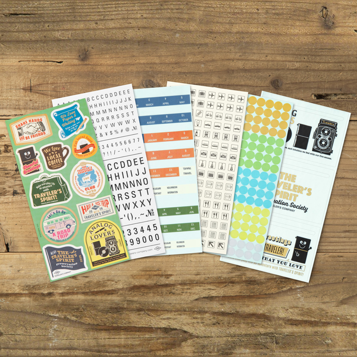 日本TRC手帐本2026年日程计划内芯TN标准型护照型手账内芯 - 图2