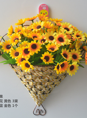 田园钻石玫瑰欧式墙壁仿真花艺