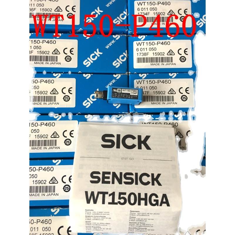 全新原装西克SICK光电传感器WT150-P460货号6011050假一罚十议价 - 图2