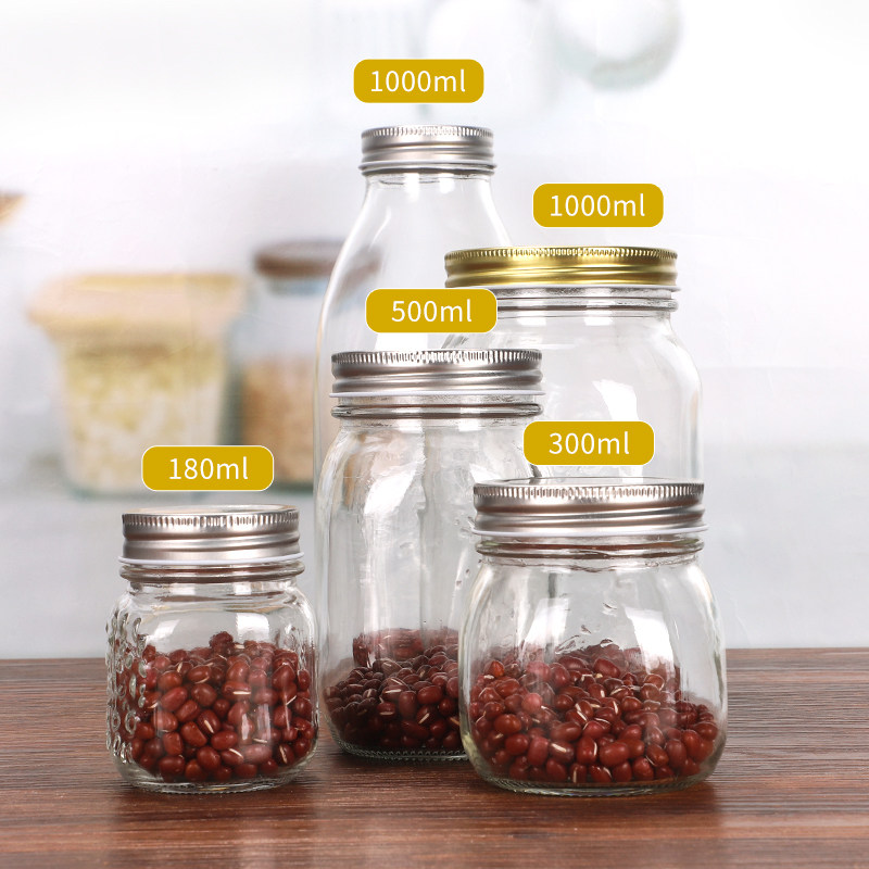 果酱瓶玻璃密封罐燕窝蜂蜜秋梨膏分装瓶罐头瓶专用草莓酱罐子空瓶,淘宝优惠券,粉丝福利购,淘宝优惠卷