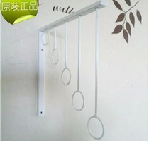 Childrens Clothing Wall-mounted Clothes Rack Clothes Hanger Hooks Upper Wall Clothing Display Racks Home Wall Clothes Rack Rings