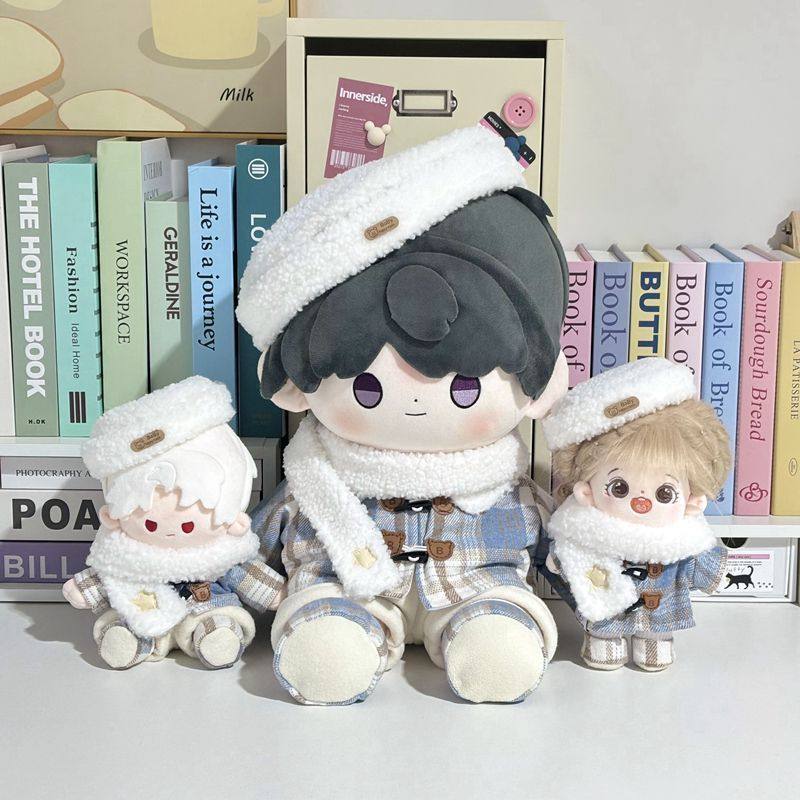 呆呆熊20cm40cm一翻赏体坐姿棉花娃娃衣四十厘米替换公仔玩偶衣服,淘宝优惠券,粉丝福利购,淘宝优惠卷