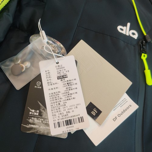 达菲羽绒服户外冲锋衣女童三合一羽绒可脱卸冬季外套中大童内胆10 - 图1