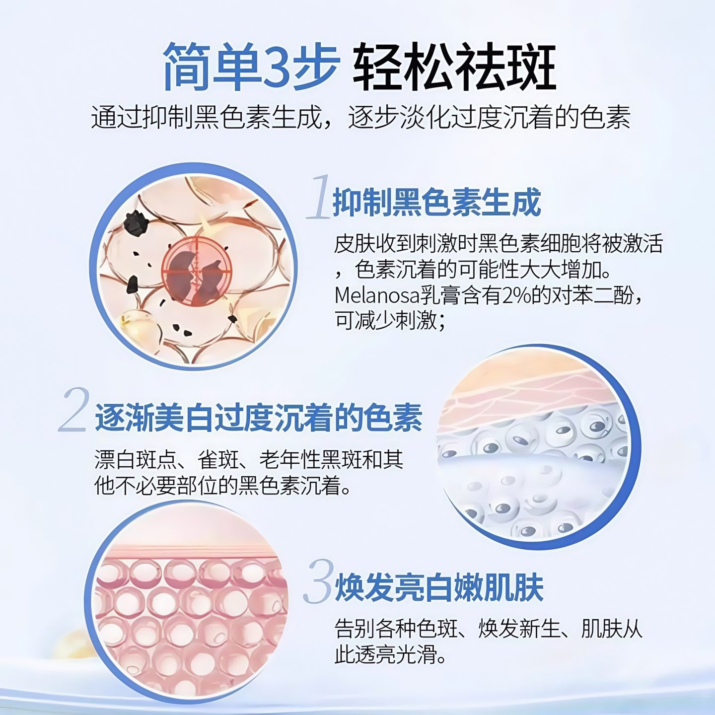 韩国Mela Toning褪黑素祛斑霜印去黑色素沉淀抗氧提亮乳液霜,淘宝优惠券,粉丝福利购,淘宝优惠卷