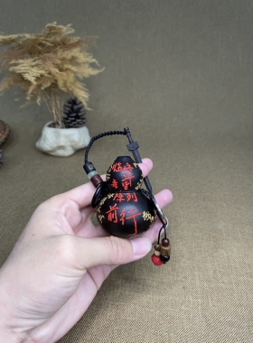 养剑葫芦挂件摆件龙头葫芦家居艺术品卧室冲门对门中国结葫芦