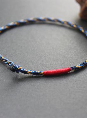 鹊语星河七夕手工编织红绳