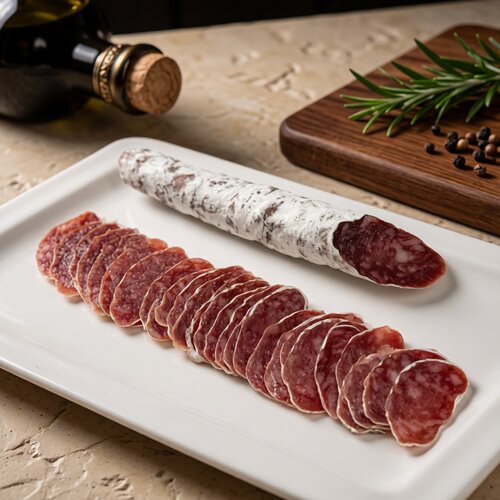西班牙风味国产曼雷莎萨拉米 espetec纯肉萨拉咪食品香肠即食腊肠 - 图1