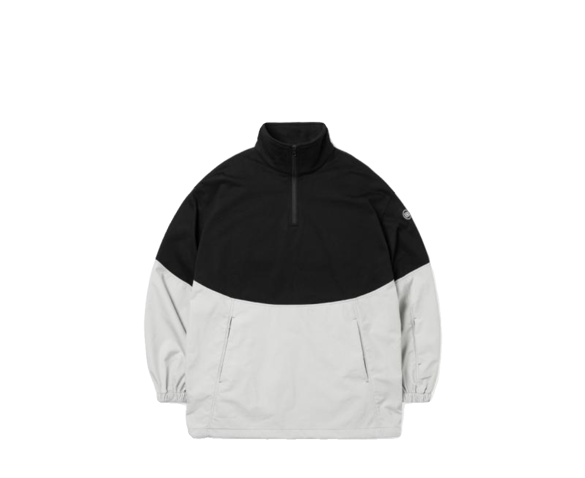 2324BLENT滑雪卫衣加厚保暖防水防寒立领套头橘色白色长款男女款 - 图3