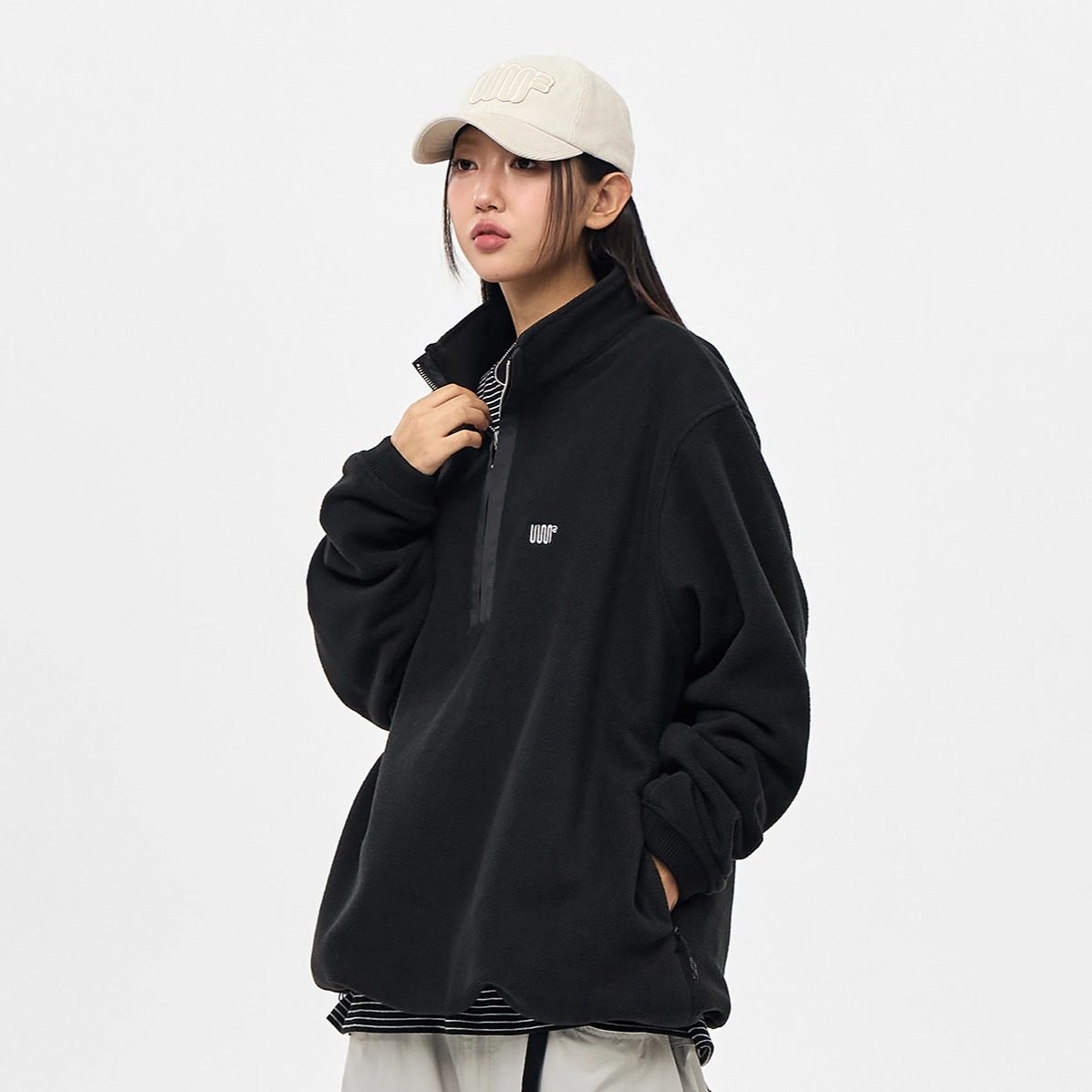 2526USS2韩国滑雪立领翻领套头加厚抓绒卫衣保暖防风滑雪服裤单板,淘宝优惠券,粉丝福利购,淘宝优惠卷