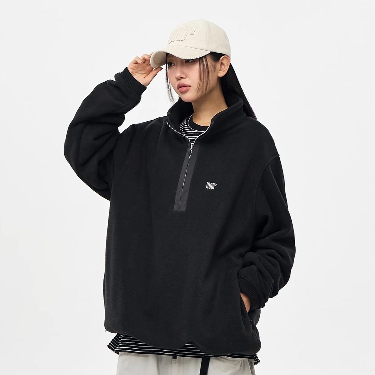 2526USS2韩国滑雪立领翻领套头加厚抓绒卫衣保暖防风滑雪服裤单板,淘宝优惠券,粉丝福利购,淘宝优惠卷