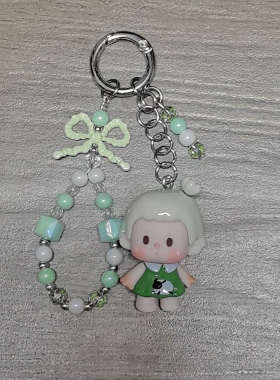新款不二小时候萌粒搭配合金配件包包手机链挂件钥匙扣
