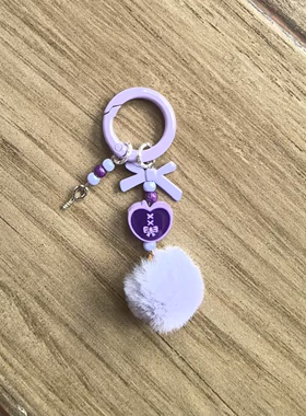 可爱彩色实色珠子装饰品