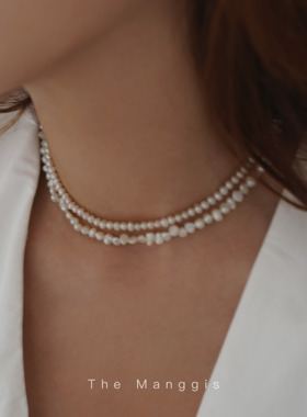 manggis满天星法式叠小颗粒珍珠
