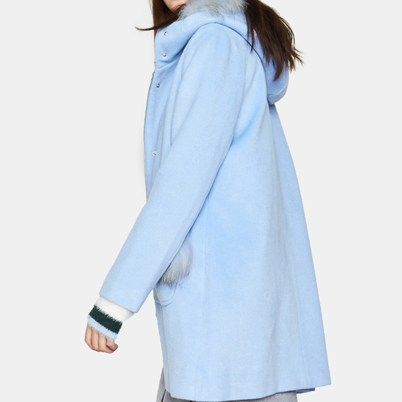  艾格银座毛呢外套